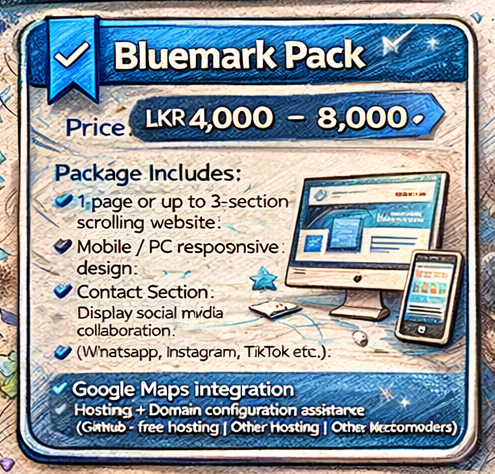 Bluemark Pack details